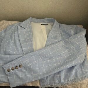 Fashion Nova- crop blazer with matching short